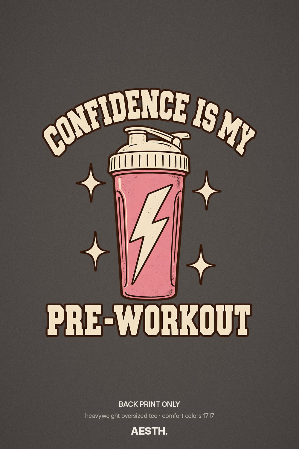 Confidence Is My Pre-Workout quote